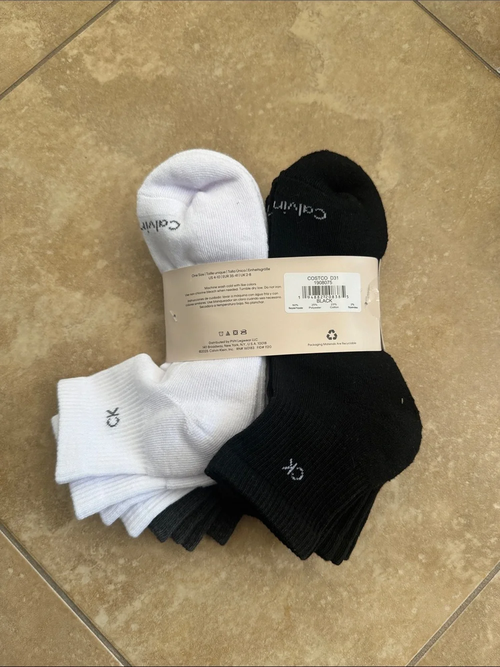 Calvin Klein comfort cushioned